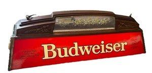 De Colección Anheuser-Busch BUDWEISER CERVEZA Clydesdales Mesa de Billar Colgante Barra Luz 40" - Imagen 1 de 20