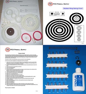 Kit de puesta a punto Gottlieb Big Indian 1974 - Imagen 1 de 1