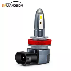 Ruiandsion 2 Pièces H11 12-24V Led Blanc Ampoules Antibrouillard de Voiture - Picture 1 of 11