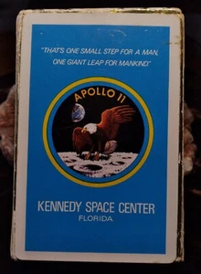 Vintage Kennedy Space Center Playing Cards ~ APOLLO 11 ~ Complete Deck 2 JOKERS - Bild 1 von 6