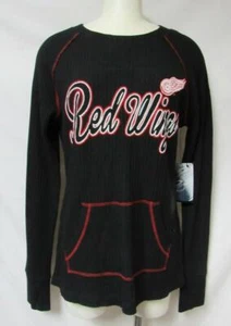 Detroit Red Wings Women's Size Medium Knit Sweater A1 3699 - Picture 1 of 5