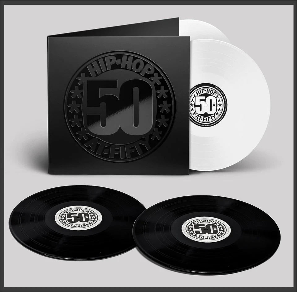 Various Artists "Hip-Hop at Fifty (50 Jahre Hip-Hop" coloured Vinyl 4LP NEU 2023 - Bild 1 von 1