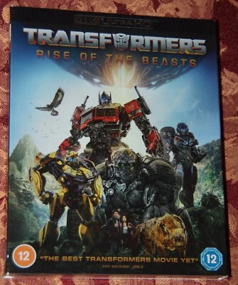 TRANSFORMERS RISE OF THE BEASTS 2023 GENUINE UK 4K UHD 1-DISC ONLY!! FAST POST - Image 1 of 4