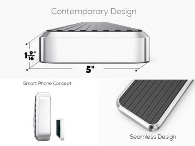 Barras nerf de aço inoxidável polido APS ajuste 05-11 Dodge Dakota quad cab - Imagem 1 de 2