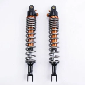 WOO 2 PZ Ammortizzatori 380 mm Forcella Clevis Estremità Moto Sostituzione Universale - Foto 1 di 5