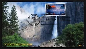 USA, SCOTT # C141, ILLUSTRATED BGC FDC COVER OF YOSEMITE NATIONAL PARK YEAR 2006 - Picture 1 of 2