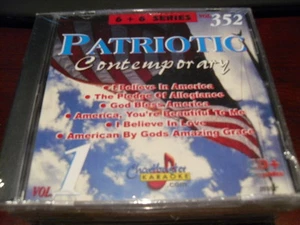CHARTBUSTER 6+6 KARAOKE DISC 20352 PATRIOTIC VOL 352 CD+G COUNTRY MULTIPLEX - Picture 1 of 1