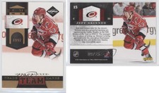 2011-12 Limited Team Trademarks Gold Spotlight /25 Jeff Skinner #15