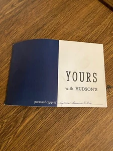Vintage Paperback - Yours with Hudson's - Foto 1 di 2