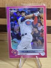 🔥⚾️ 2022 Topps Chrome Magenta Willson Contreras /399 - Chicago Cubs ⚾️🔥