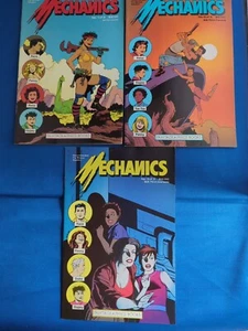 Mechanics #1-3 (1985 Fantagraphics) Complete Set Of 3 - Picture 1 of 7