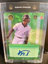 2021 Super Glow Marco Luciano  # 1/1 Cracked Ice Auto Autograph