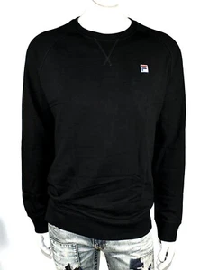 FILA Men's Fleece Lining Crewneck Sweatshirt - Picture 1 of 4