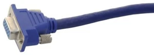 VGA LEAD, M-F, LOW PROFILE, 1M, Audio / Video Cables, Qty.1 LPVGAMF1.0M - Picture 1 of 2