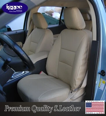 para Mercury Mariner 2005-2011 S. cuero ajuste personalizado 2 fundas asiento delantero 13 colores Foto 1 de 4