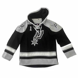 NBA San Antonio Spurs Nº 1 Wembaniama Jersey Hombres M Sudadera con Capucha Suéter Sudadera - Imagen 1 de 17