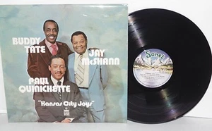 BUDDY TATE PAUL QUINCHETTE JAY McSHANN Kansas City Joys UK LP VG+ 1976 Sonet - Picture 1 of 3