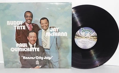 BUDDY TATE PAUL QUINCHETTE JAY McSHANN Kansas City Joys UK LP VG+ 1976 Sonet Foto 1 de 3