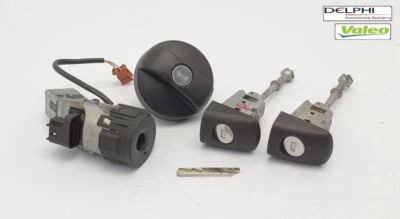 JUEGO COMPLETO CERRADURA PUERTAS ENCENDIDO LLAVE COMBUSTIBLE CITROEN C3 PICASSO 15-23 SH 4162SV Foto 1 de 4