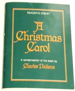 Vintage 1967 Readers Digest A Christmas Carol VGC Charles Dickens Condensed - Imagen 1 de 8