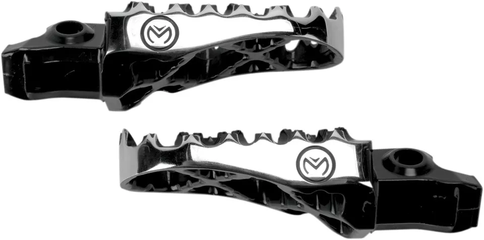 Moose Hybrid Footpegs 1/2" Offset for Honda CR125/CR250, CRF250/X, CRF450/R/X/RX - Image 1 of 1