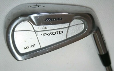 Mizuno T-Zoid MX-20 6 iron with True Temper Dynamic Gold Lite R300 shaft +1/2" - Image 1 of 4