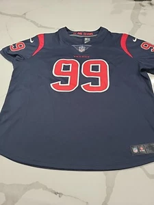 Nike Houston Texans JJ Watt Color Rush Sewn Womens Jersey Size 2XL - Picture 1 of 6