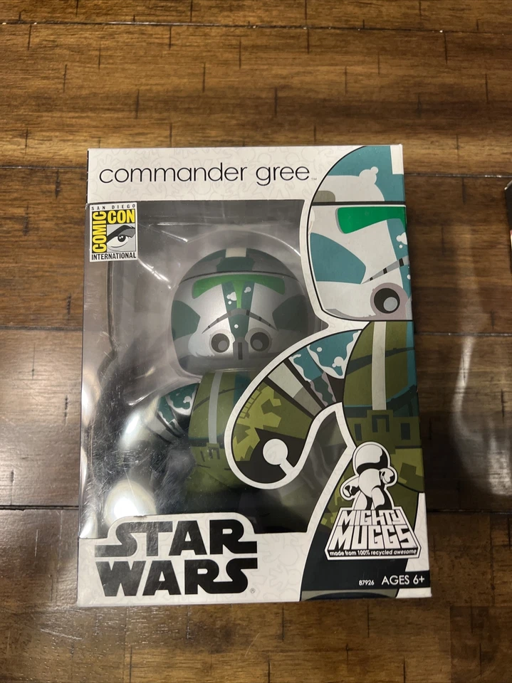 Juego exclusivo de Star Wars Commander and Emperor Palpatine Mighty Muggs 2008 SDCC. Foto 1 de 4