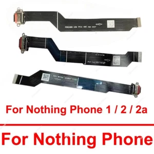 Caricabatteria di ricarica USB cavo flessibile porta connettore parti per telefono Nothing 1 2 2A - Foto 1 di 4