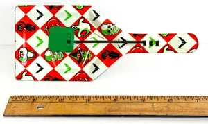 Vintage Tin Litho Halloween Witch/Ghost/ Black Cat Noisemaker (Circa 1950's) - Picture 1 of 4