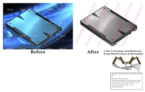 Metal Retouch ( Color Correction, Text Removed From Metal Surface & Retouched ) - Picture 1 of 1