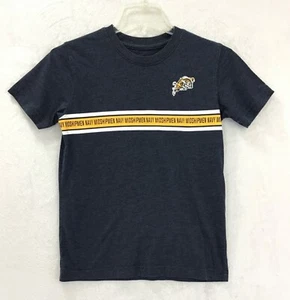 Navy Midshipmen NCAA / Short Sleeve Crew Neck Team Logo T-Shirt / Youth M 12-14 - Picture 1 of 6
