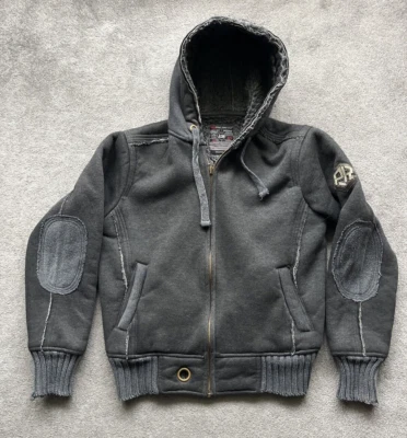 Vintage Projek Raw Hooded Jacket Warm Winter Coat Grey Size Large VGC Rare - Image 1 of 4