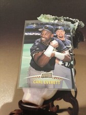 Carl Everett #202 Astros 🔥1999 Topps Stadium Club ONE OF A KIND #d/150 SP🔥