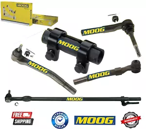 GENUINE Moog Ball Joint Tie Rod Drag Link Kit Fit F-250 F-350 Super Duty 4WD 4x4 - Bild 1 von 1
