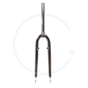 26" MTB Cr-Mo Gabel verchromt | 1 1/8" Ahead | 26 Zoll Starrgabel - Bild 1 von 4