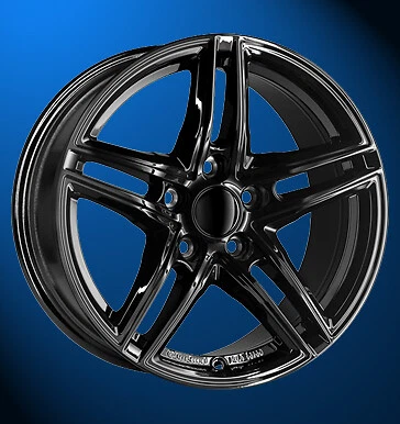 Borbet XR 7.5 X 17 5 X 120 35 Schwarz Glossy