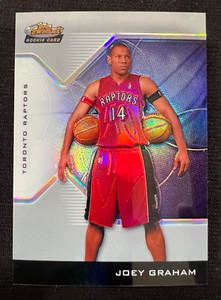 JOEY GRAHAM 2004-05 Topps Finest #206 Rookie Card Refractor NBA RC #140/359