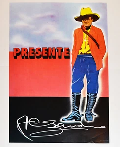 1985 Poster Politico Originale Cuba. Grafica Guerra Fredda.Nicaragua.Sandino.Storia. - Foto 1 di 4