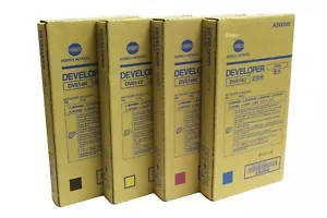 DV614 CMYK Genuine Konica Minolta SET, Developer For Press C1060 - Picture 1 of 1