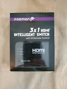 Fosmon 3x1 Intelligent Switch w IR Remote Control New in Box - Picture 1 of 2