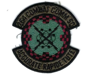 PATCH USAF 264TH COMBAT COMMUNICATIONS SQ ILLINOIS AIR GUARD PEORIA B4-4 - Picture 1 of 1