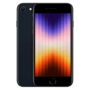 Apple iPhone SE 2022 - 128GB - Midnight - Cricket Locked - Very Good Condition - Afbeelding 1 van 5