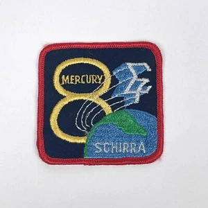NASA Mercury 8 Sigma 7 Schirra Space Mission 3" Square Embroidered Patch - Picture 1 of 3