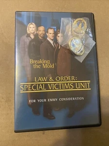 LAW & ORDER SPECIAL VICTIMS UNIT EMMY FYC DVD + DRAGNET CAST CREW PIN GIFTS - Picture 1 of 5