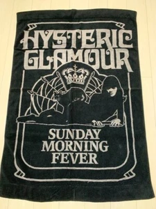 HYSTERIC GLAMOUR GIRL Blanket L51.1" x W37.4" Novelty Sunday Morning Fever JAPAN - Picture 1 of 4