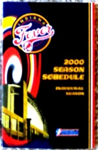 INDIANA FEVER 2000 CALENDARIO DE BOLSILLO - ¡COMO NUEVO! - Imagen 1 de 1