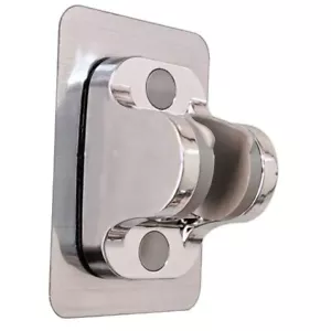 Duschkopfhalter, Verstellbarer Handbrausehalter Selbst Silber 1er Pack - Bild 1 von 8