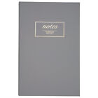 Cambridge Workstyle Notebook, 1 Subject, Wide/Legal Rule, Gray Cover, 8.5 X 5.5