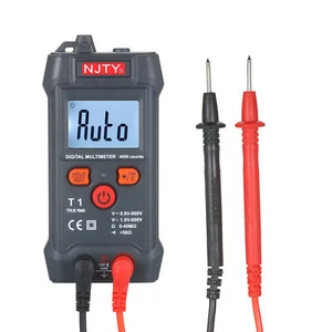 NJTY -Größe LCD Digital Multimeter Auto NCV 4000 zählt True RMS K4D5 - Bild 1 von 12
